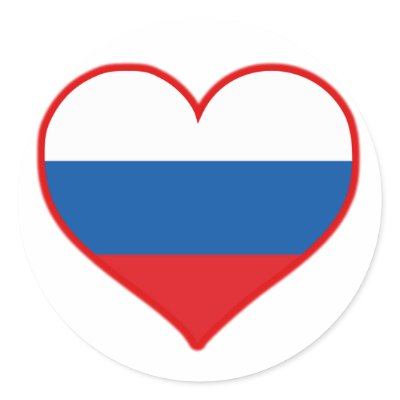 Russia Love stickers