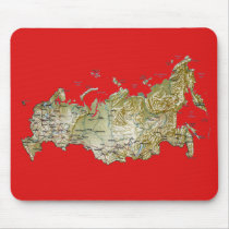 Russia Map Mousepad