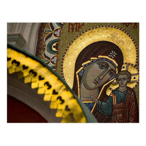 Russia, Moscow, Red Square. Our Lady of Kazan Post Card