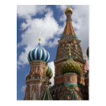Russia, Moscow, Red Square. St. Basil's 4 Post Card