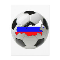Russia national team post card