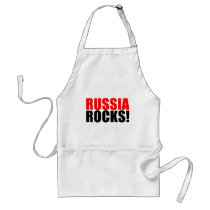 RUSSIA ROCKS APRON