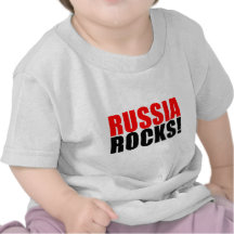 RUSSIA ROCKS T SHIRT