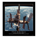 Russia’s Mir Space Station over pl... - Customized posters