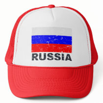 Russia Vintage Flag hats