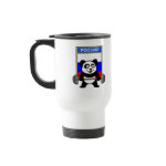 This cute bodybuilding panda loves weightlifting. He stands in front of a large flag of Russia. Look how easy he lifts that heavy barbell loaded with weight plates. This design is too cute. Great gifts here for anyone from Russia who loves weightlifting.