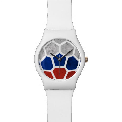 Russia White Designer Watch