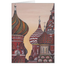 Russian Architecture Greeting Cards