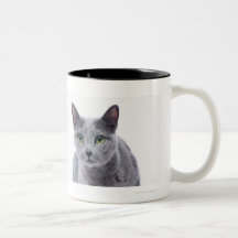 Russian Blue Cat Mug
