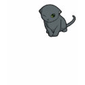 Russian Blue Kitten t-shirts