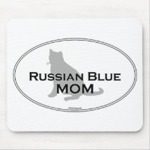 Russian Blue Mom mousepads