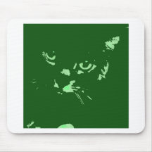 Russian Blue Pop Art Mouse Pads