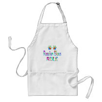 Russian Blues Rule aprons