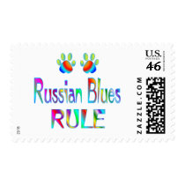 Russian Blues Rule postage