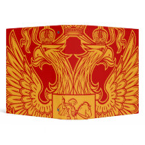Russian Coat of Arms of The Russian Federation Binder