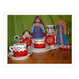 Russian Doll Tea Time