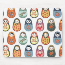 russian dolls mousepads