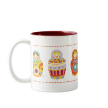 Russian Dolls mugs