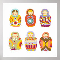 Russian Dolls Poster posters