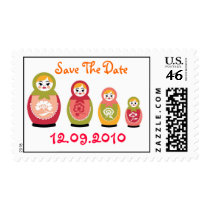 russian dolls, Save The Date, 12.09.2010 Stamps