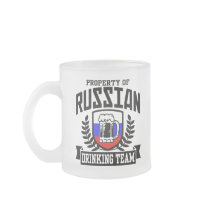 Russian Drinking Team Coffee Mugs