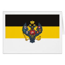 Russian Empire Flag Greeting Card by FlagTshirts Russian Empire Flag Greeting Card
