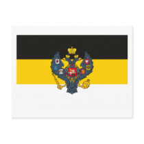 Russian Empire Flag Postcard by FlagTshirts Russian Empire Flag Postcard