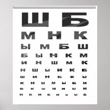 russian alphabet chart