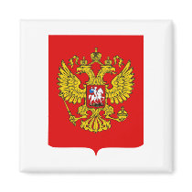 Russian Federation Coat of Arms Fridge Magnets