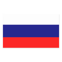 "Russian Federation Flag" Stickers