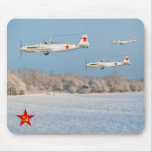 Russian Fighters Mouse Pad