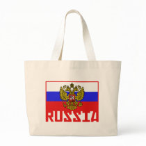 Russian Flag Canvas Bags
