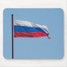 Russian Flag Mousepad