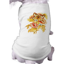 Russian Floral Dog Shirt