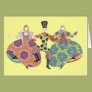 Russian Folk Dancers Card