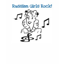 Russian Girls Rock t-shirts