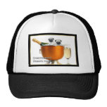 Russian Happy New Year pugs Trucker Hats