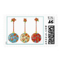 Russian Holiday Bulbs postage