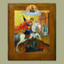 "Russian Icon: St. George and the Dragon"
