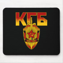 Russian KGB Badge Soviet Era mousepads