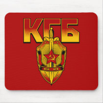 Russian KGB Badge Soviet Era mousepads