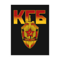 Russian KGB Badge Soviet Era postcards