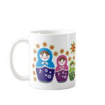 Russian Matryoshka Doll Mugs