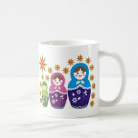 Russian Matryoshka Doll Mugs