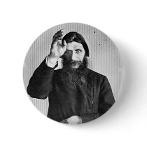 Russian Mystic Grigori Yefimovich Rasputin Pinback Buttons