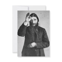 Russian Mystic Grigori Yefimovich Rasputin Custom Announcement