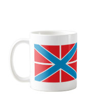Russian Navy Jack mugs by FlagTshirts Russian Navy Jack mugs