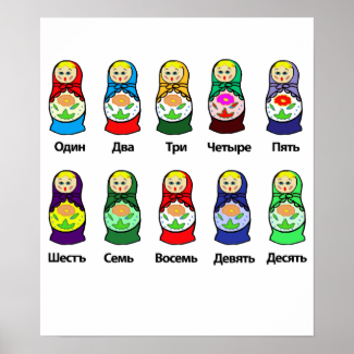 Russian Nesting Doll (Matryoshka) Poster