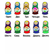 Russian Nesting Doll (Matryoshka) T-shirts