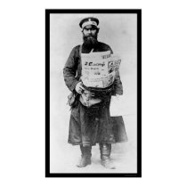Russian Newspaper Seller 1909 posters by lc_vintagephotos Russian Newspaper Seller 1909 posters